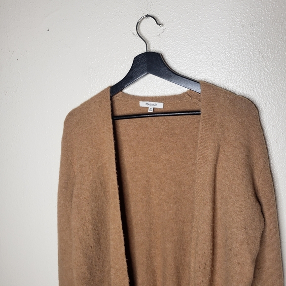 Madewell Cozy Walker Tan Cardigan - Picture 2 of 6